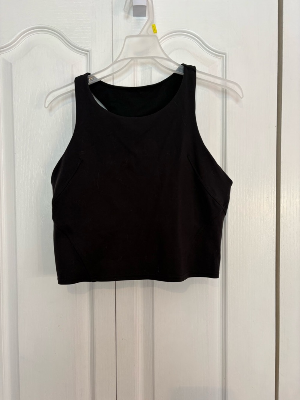 Lululemon wonder train racerback tank top in black